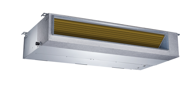 Classicool Golden fin A6 duct-left Vue latérale CLASSICOOL T24 Carrier